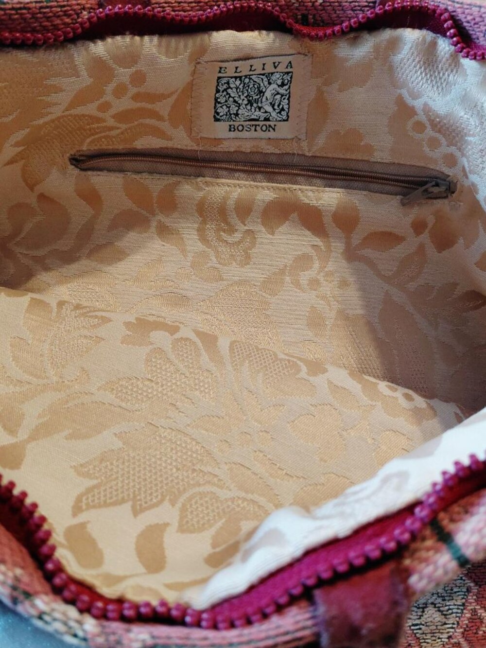 Vintage Elliva Boston Carpet Laptop Bag - Picture 2 of 5